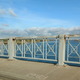 The Peace Bridge traverses over the Niagara River between Buffalo, NY and Fort Erie, ON.
